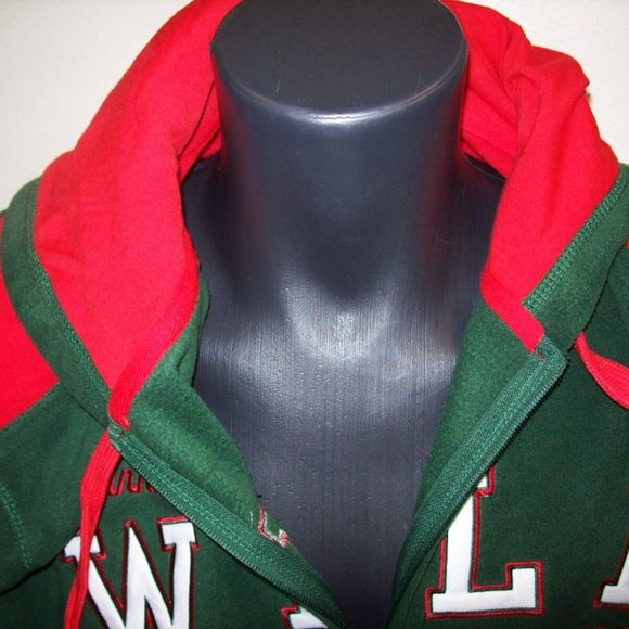 MINNESOTA WILD NHL FUZZY FLEECE HOODY M L XL 2X - Picture 7 of 12